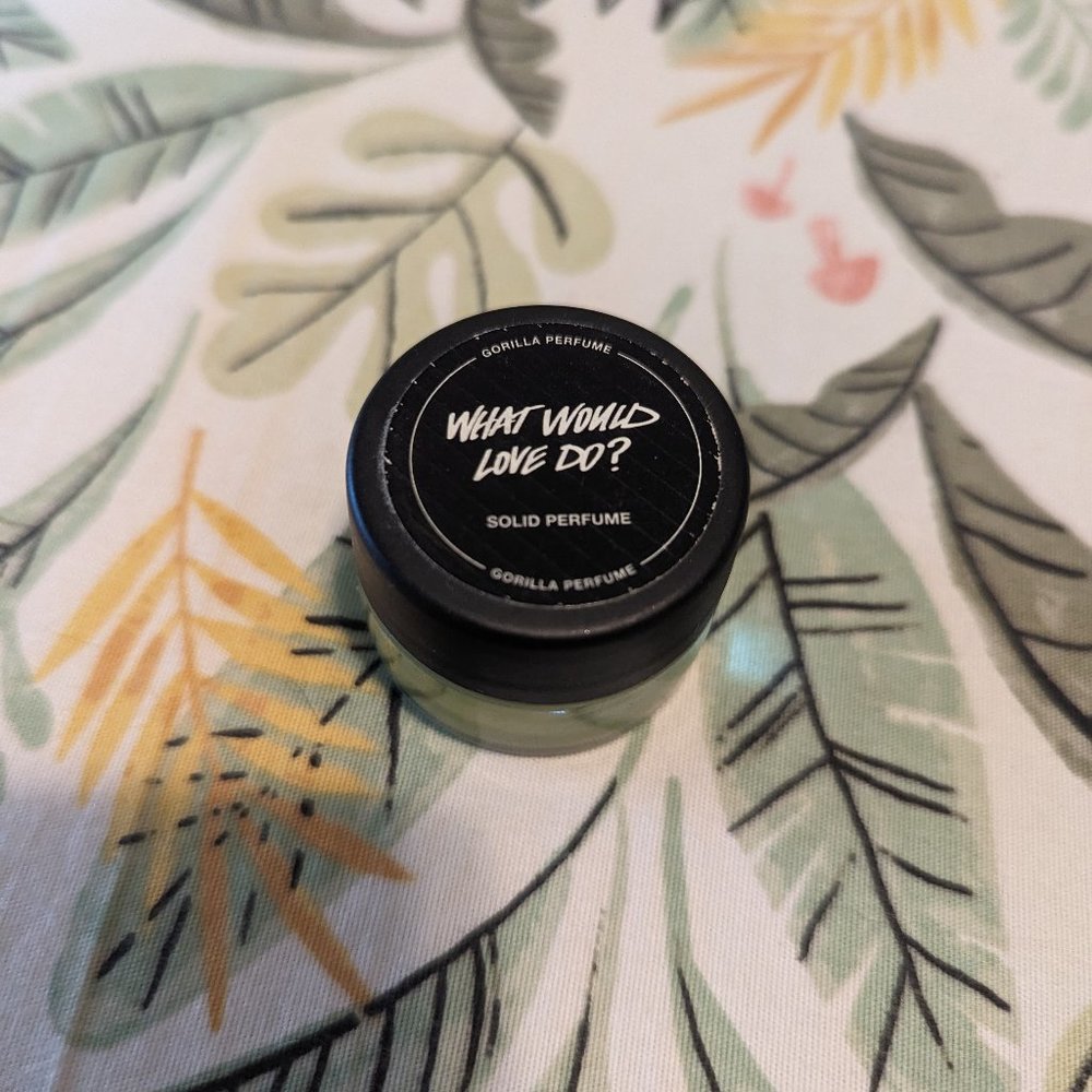 LUSH solid perfume What Would Love Do